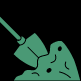Sub-surface fertiliser application graphic