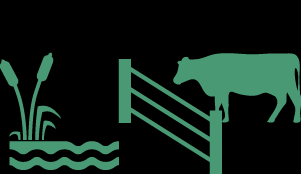 Cattle exclusion graphic
